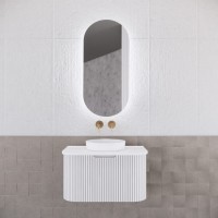 London Pill Led Mirror Shaving Cabinet